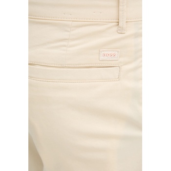 BOSS Orange Панталон BOSS Orange мъжки в бежово с кройка тип чино 50542902 (50542902)
