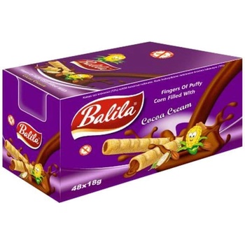 Balila БАЛИЛА КАКАО царевични тубички без глутен 864гр