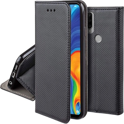 Púzdro Smart Book Huawei P30 Lite - čierne