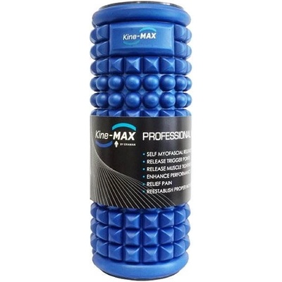 Kine-MAX Professional Massage Foam Roller – Masážny valec – Modrý