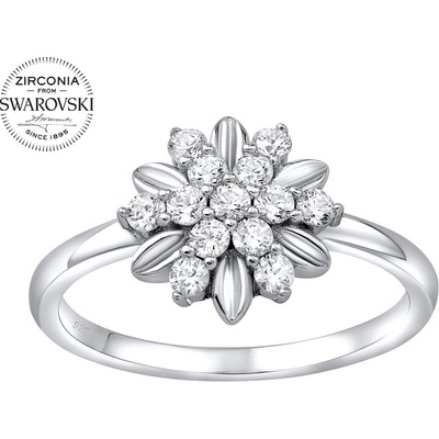 SILVEGO strieborný prsteň Alivia so Swarovski Zirconia MWL13530A