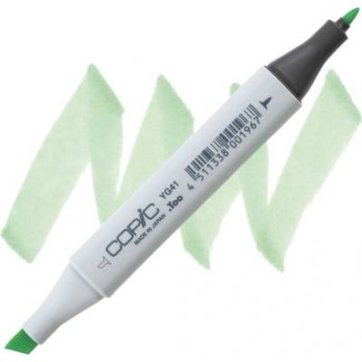Lihová fixa COPIC Classic oboustranná Fine & Chisel, Pale cobalt green (YG41)