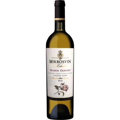 Mikrosvín Tramín červený pozdní sběr Flower Line 2023 12,5% 0,75 l (čistá fľaša)