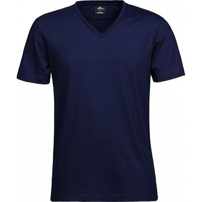 Tee Jays pánske tričko Sof Tee V-výstrihom tmavo modrá