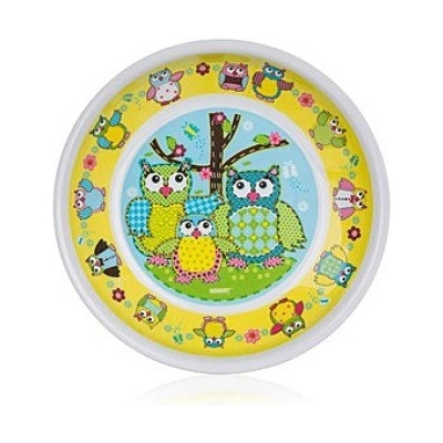 Banquet talíř melaminový OWLS 19x3 cm