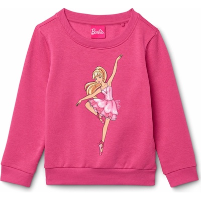 Tchibo detská mikina Barbie ružová