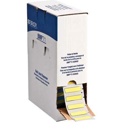 Brady BM-250-175-342-YL / 174466, Bulk PermaSleeve Wire Marker Sleeves, 44.83 mm x 11.15 mm