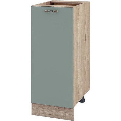 ИРИМ Долен кухненски шкаф Сити АРФ-Олив мат-11-40 35 см