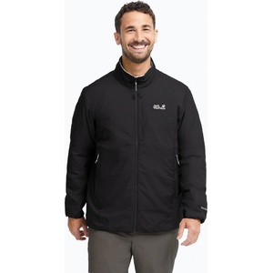 Jack Wolfskin Мъжко ватирано яке Jack Wolfskin Trail Light Ins 2IN1 black