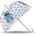 Kidslicensing Детски чадър Kids Licensing - Stitch in Love (ST00152)