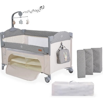 Image 1 of Cangaroo Детска кошара Cangaroo - Indiana, сива (108460)