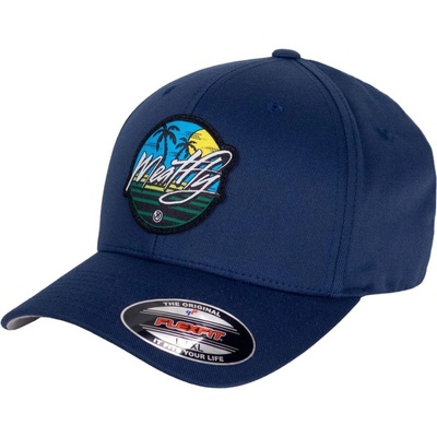 Meatfly Raptor Flexfit Beach Navy Modrá