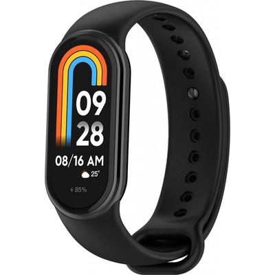 Xiaomi Jednofarebný náhradný náramok pre Mi Smart Band 8/9 Čierna MBSCZ-8JB001