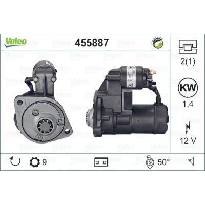 VALEO Startér VALEO RE-GEN REMANUFACTURED 455887