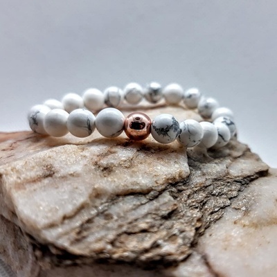 Katyba náramky magnezit 6 mm 0017