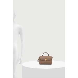 Furla чанта дамска от кожа Moonlight Mini Top Handle (WE00921.BX3036.4489S)