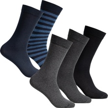 SportSpar Klasické ponožky 5 Pack Mix Farieb