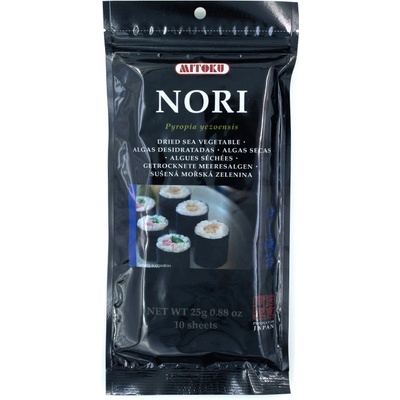 Mitoku Morské riasy Nori plátky 25 g