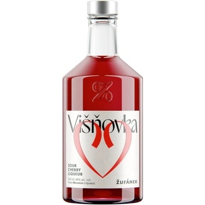 Žufánek Višňovka 20% 0,5 l (čistá fľaša)