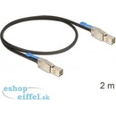 Delock Kabel Mini SAS HD x 4 SFF 8644 samec > Mini SAS HD x 4 SFF 8644 samec 2 m