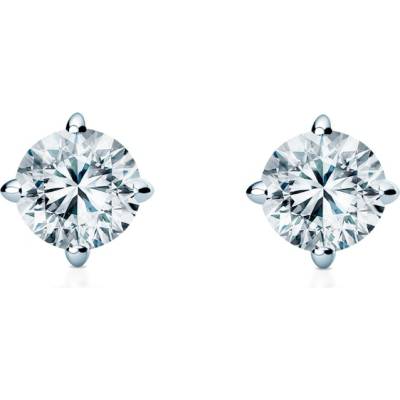 SAVICKI Обеци The Light: бяло злато, диаманти