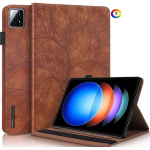 Xiaomi Pad 6S Pro Tree Life Кожен Калъф и Протектор