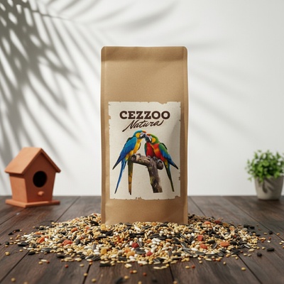 Cezzoo Natura Premium Velký papoušek 15 kg