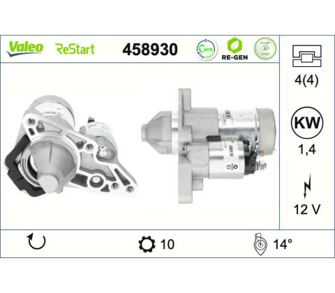 Štartér VALEO 458930