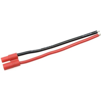 Revtec Позлатен конектор 3.5mm мъжки с кабел 14AWG 10cm