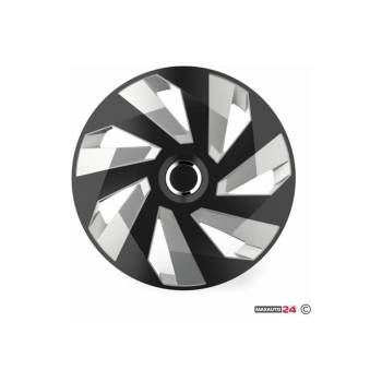 Versaco Тасове за джанти 15'' Versaco Vector RC Black/Silver