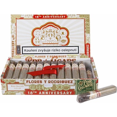 Flores Y Rodriguez 18th Anniversary Wide Churchill 24 ks