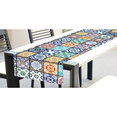 Dimex Behúň Starobylé kachličky TS 016 viacfarebná 40x140 cm