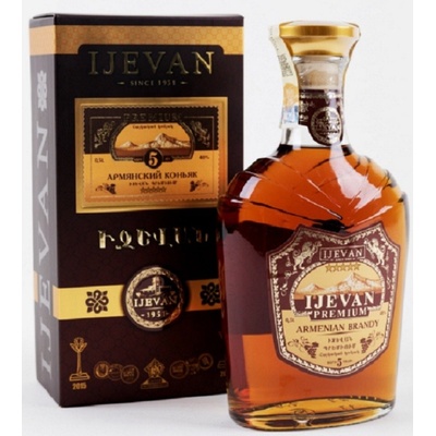 Ijevan Premium Brandy 5y 40% 0,5 l (karton)
