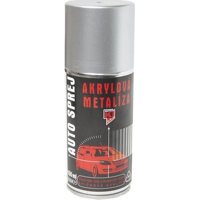 Auto Sprej Metalické Odstíny Škoda 150ml Odstin: Š9105 Stříbrná safír