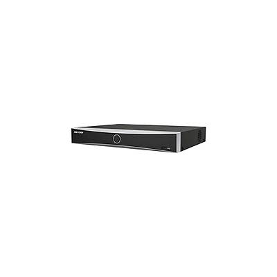 Hikvision Network recorder, 8 IP Cameras, up to 8 MP (8x1080p/2x4K), H. 265+, 2 SATA HDD up to 10TB, 2 USB, 100Mbit; Video input: HDMI 4K, VGA 1080p (DS-7608NXI-K2)