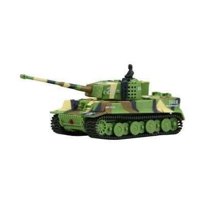 Amewi RC tank Mini German Tiger RTR zelená 1:72