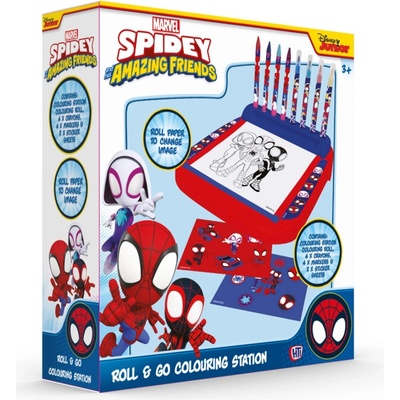 Spidey Roll and Go Omalovánky