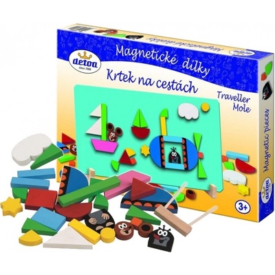 Magnetické dílky Krtek na cestách