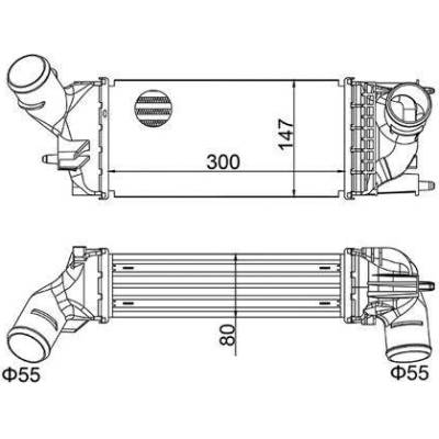 Chladič turba HART 630 295 (630295)