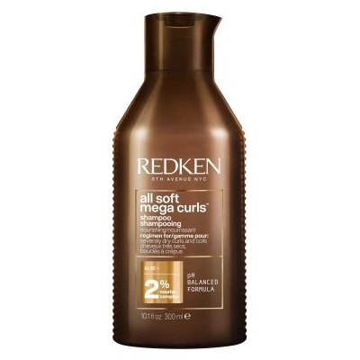 Redken All Soft Mega Curls Shampoo 300 ml подхранващ и хидратиращ шампоан за къдрава коса за жени