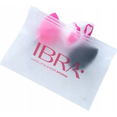 Ibra Blender Sponge sada houbiček na make-up Mix 3 ks