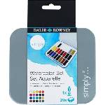 Daler-Rowney Watercolor Комплект акварелни бои Смес 20 бр (134500016)