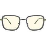 GUNNAR Геймърски очила GUNNAR Fallout Vault 33 Gunmetal/Olive - Clear (FAL-05509) - privantex