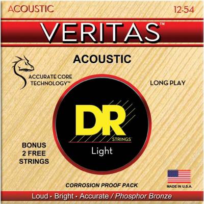 DR Strings VTA-12 Veritas 6-Pack