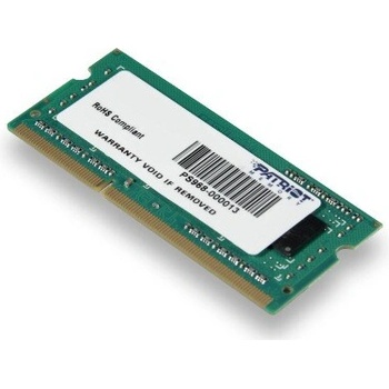 Patriot DDR3 4GB 1600MHz CL11 PSD34G1600L81S