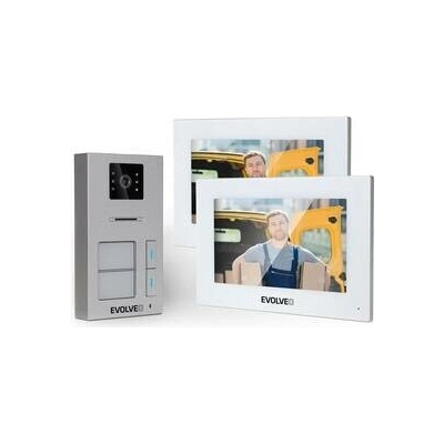 Evolveo DoorPhone AP2-2 drôtový DPAP2-W biely