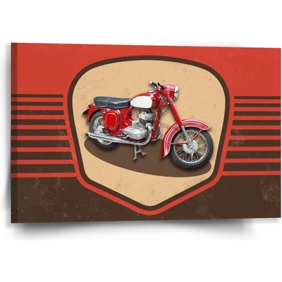 Sablio Obraz Jawa panelka Vintage - 60x40 cm