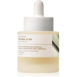 SKIN1004 Lab In Nature Retinol 0.2% Boosting Shot Ampoule регенериращ серум против бръчки увеличаващ еластичността на кожата 30ml