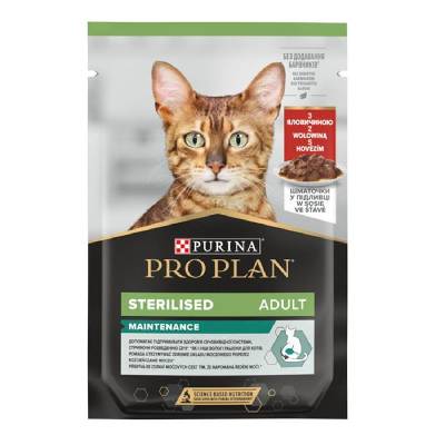 Purina Pro Plan Pro Plan Cat kapsička 85 g - Sterilised s hovězím Koupit:: 1 ks