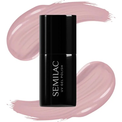 Semilac UV Hybrid Allure gelový lak na nehty 004 Classic Nude 7 ml